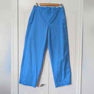 a new day Women's Blue Wide Leg Chinos Relaxed Fit Size 6